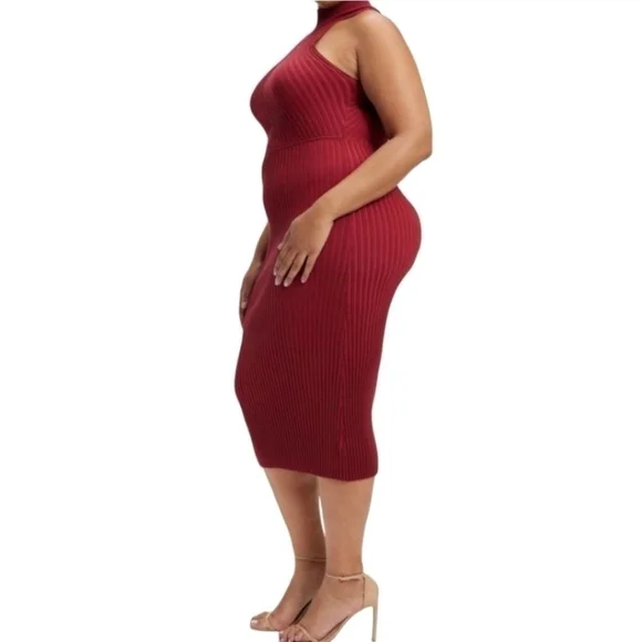 NWT Good American ribbed sweater dress size 5/6 - Picture 2 of 11